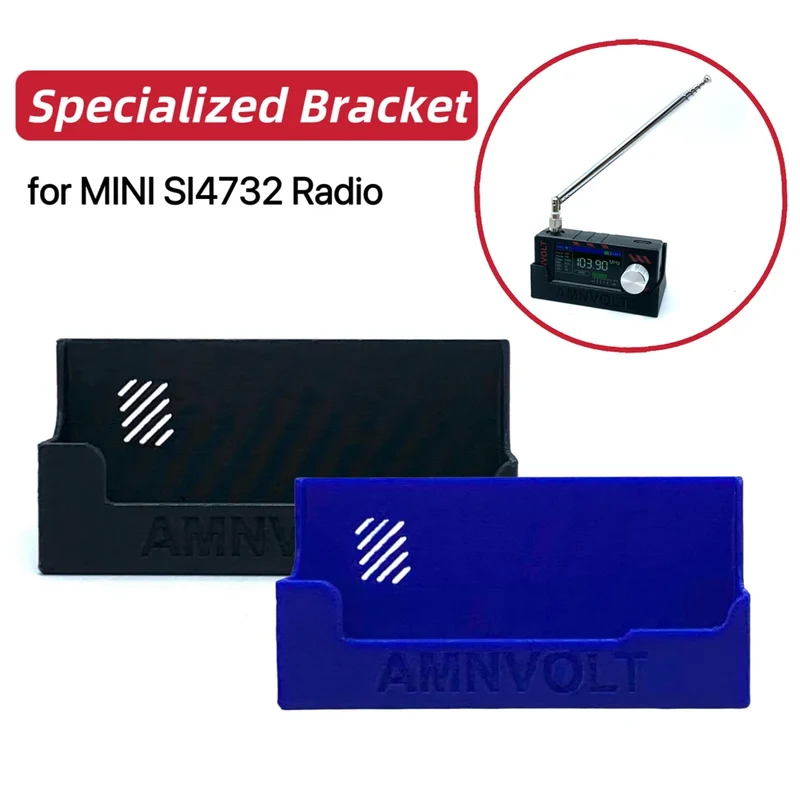 Upgraded V3S AMNVOLT Mini SI4732 DSP Radio Receiver FM AM SSB LSB USB Full Band Pocket Radio with Hi-Z Headphone Amplifier