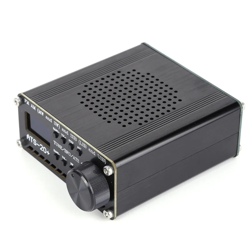 ATS-20+Si4732 Portable Handheld Radio Recorder 0.96 Inch OLED Screen Full Band Receiver Scanner FM AM MW&SW SSB LSB & USB