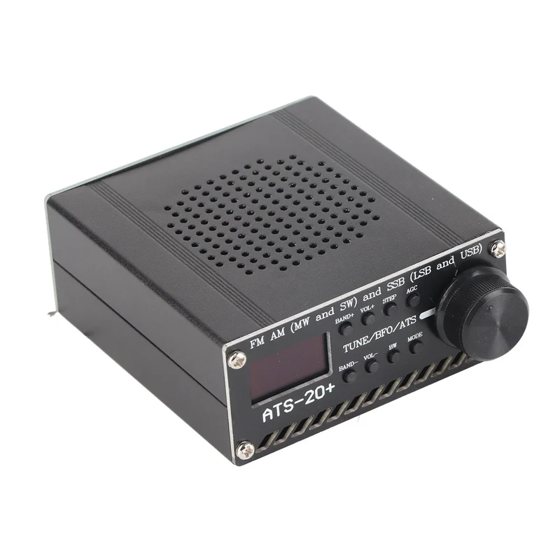 Full Band Radio Receiver AM LW MW SW SSB LSB USB Scanner Portable with Antenna ATS-20+ Si4735 Electronic Components