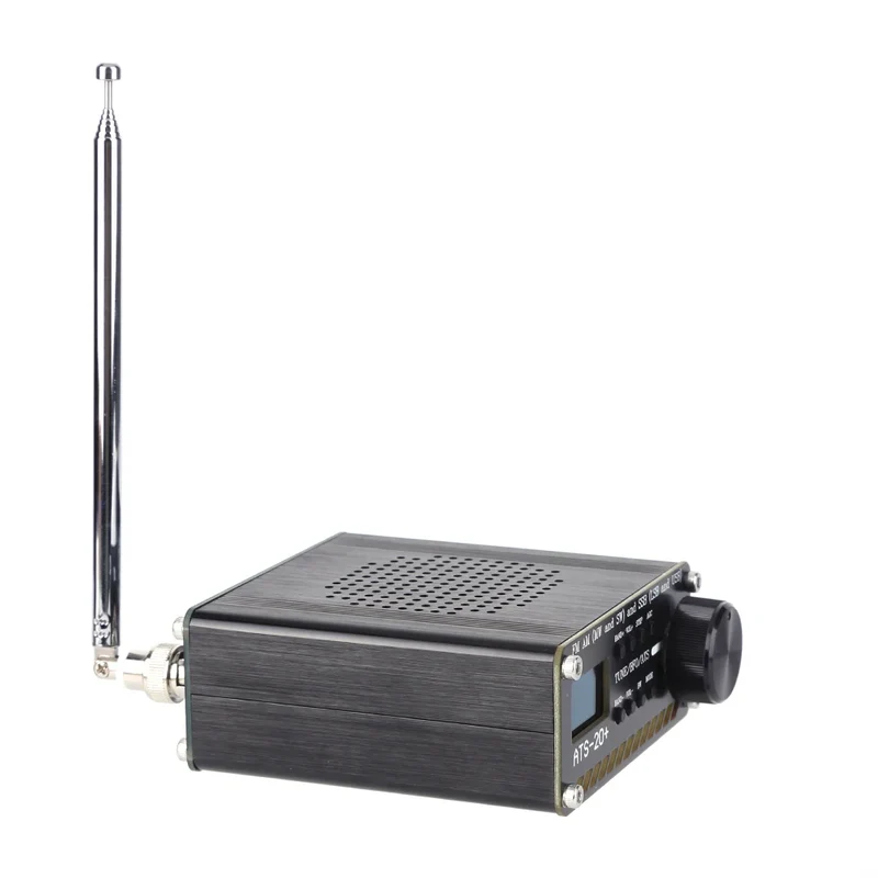 ATS-20+Si4732 Portable Handheld Radio Recorder 0.96 Inch OLED Screen FM AM SSB Scanner FM AM MW&SW SSB LSB & USB with Antenna