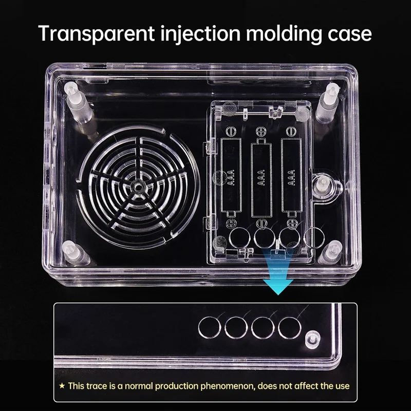 DIY FM Radio Electronic Kit 87-108MHz Adjustable Frequency Digital Display Soldering Project Practice Solder RDA5807S