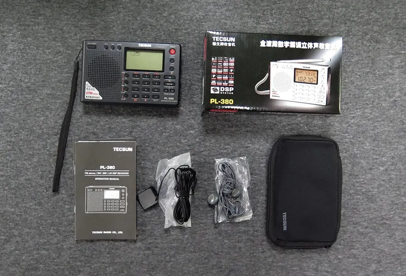Tecsun PL-380 DSP professional Radio FM/LW/SW/MW Digital Portable Full Band Stereo Good Sound Quality Receiver PL380