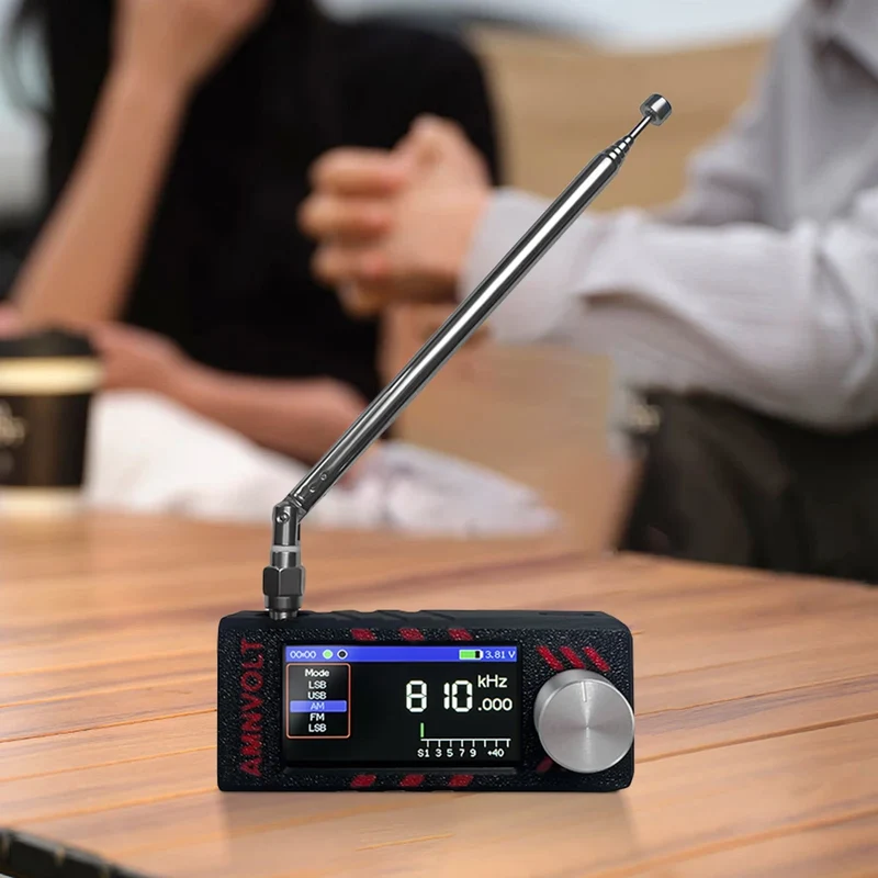 ATS MINI SI4732 Full Band DSP Radio, Pocket Receiver FM AM MW SW SSB, with Headphone Amplifier Hi-Z with Antenna