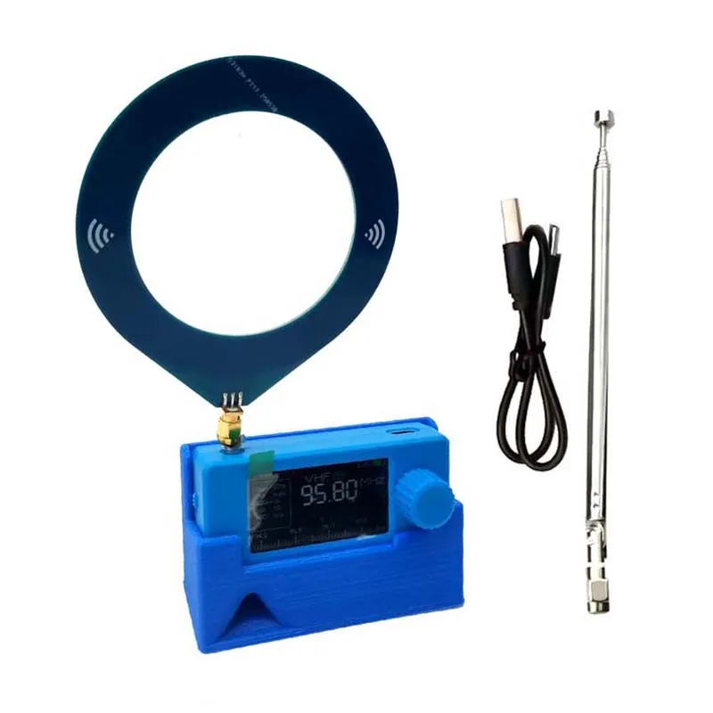 New SI4732 Mini Pocket 0.5-108mhz SSB AM FM SW MW All Band Receiver Radio In Colorful Shell