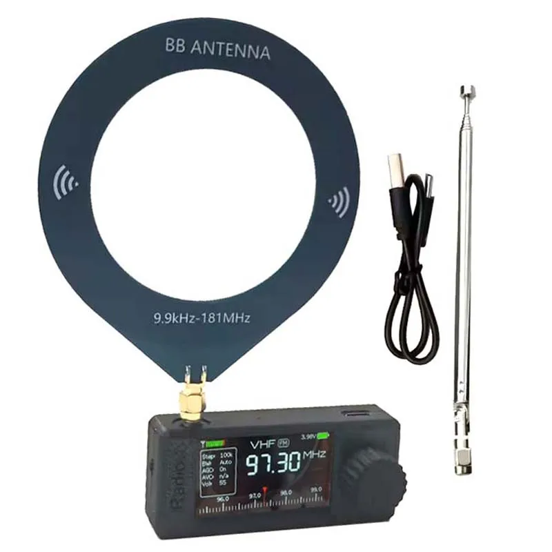 New SI4732 Mini Pocket 0.5-108mhz SSB AM FM SW MW All Band Receiver Radio In Colorful Shell