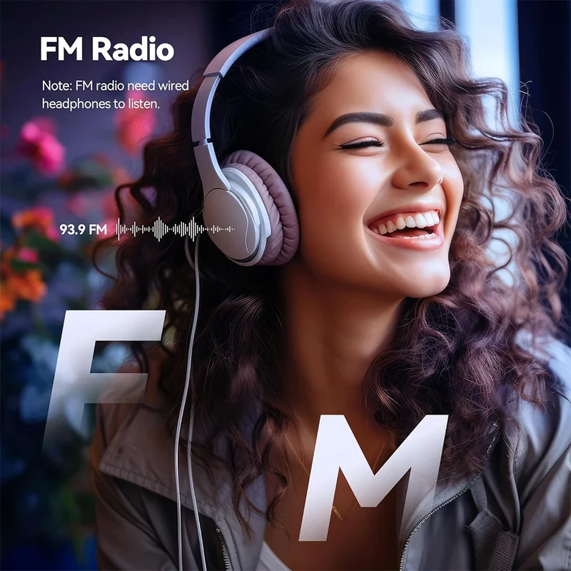 2026 New 1.8 inch Slim MP3 Player Bluetooth 5.4 — Portable Walkman, Compatible eBook Recording FM Radio Music Player