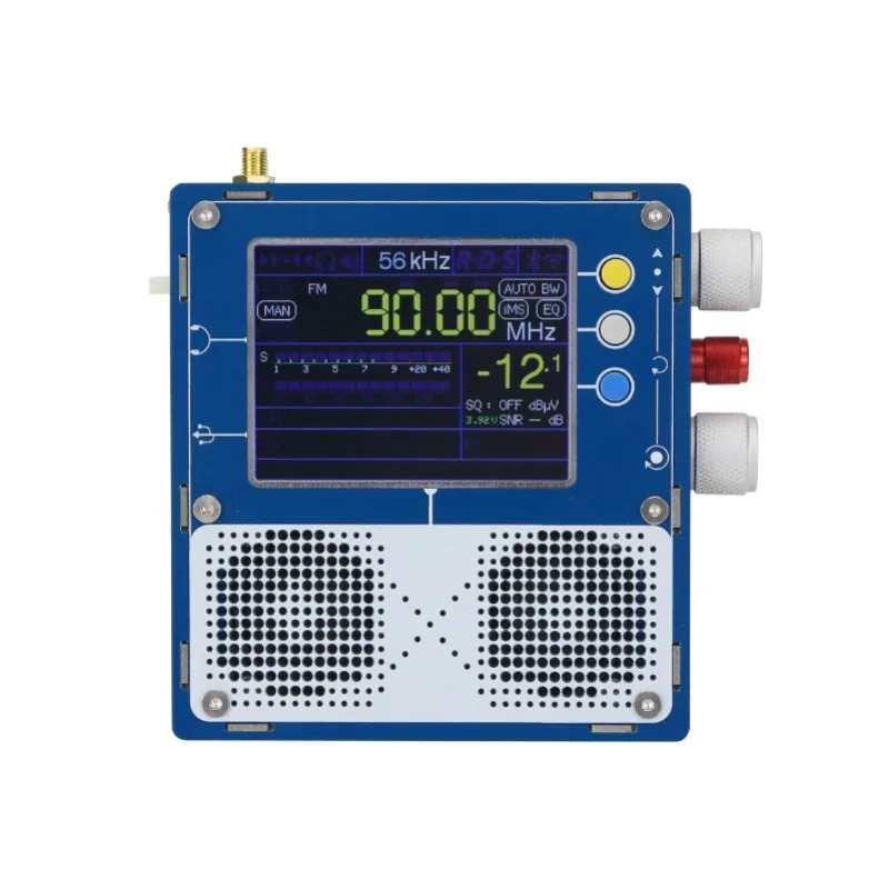 Nvarcher 3.2 inch TEF6686 Full Band Radio Dual speaker Stereo Medium wave short FM with 5000MAH lithium battery