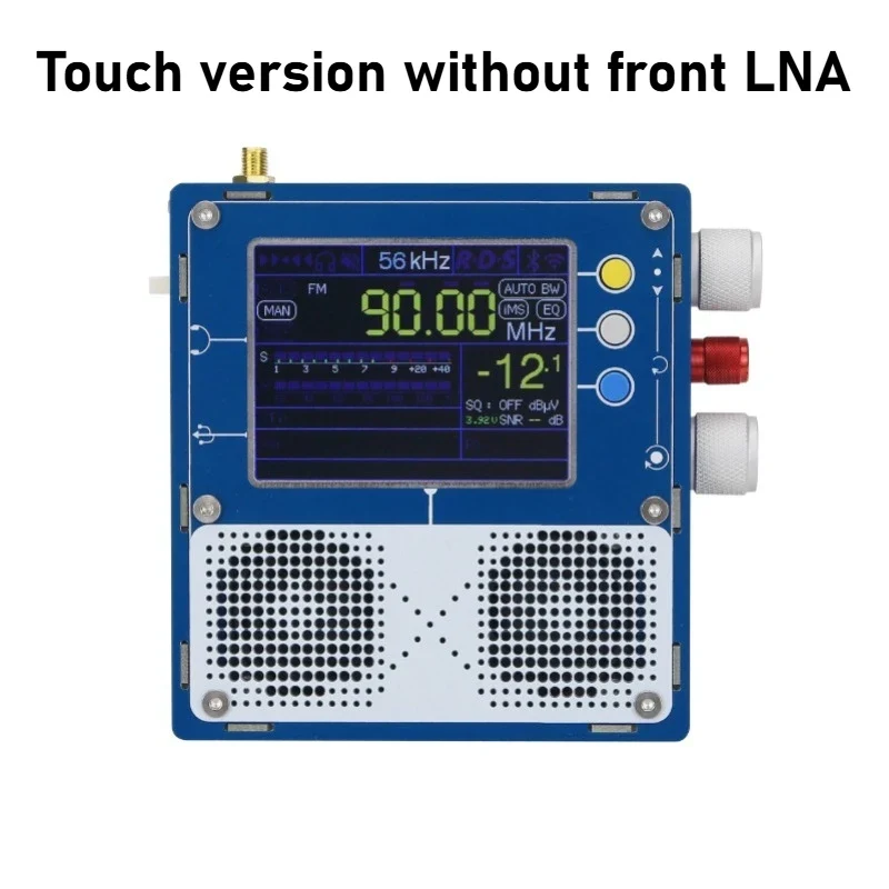 Nvarcher 3.2 inch TEF6686 Full Band Radio Dual speaker Stereo Medium wave short FM with 5000MAH lithium battery