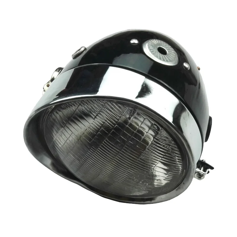 Original Black CJK750 Motorcycle Headlight Ural Moto M72 Headlamp for CJ-K750 R1 R71 M72 MW750