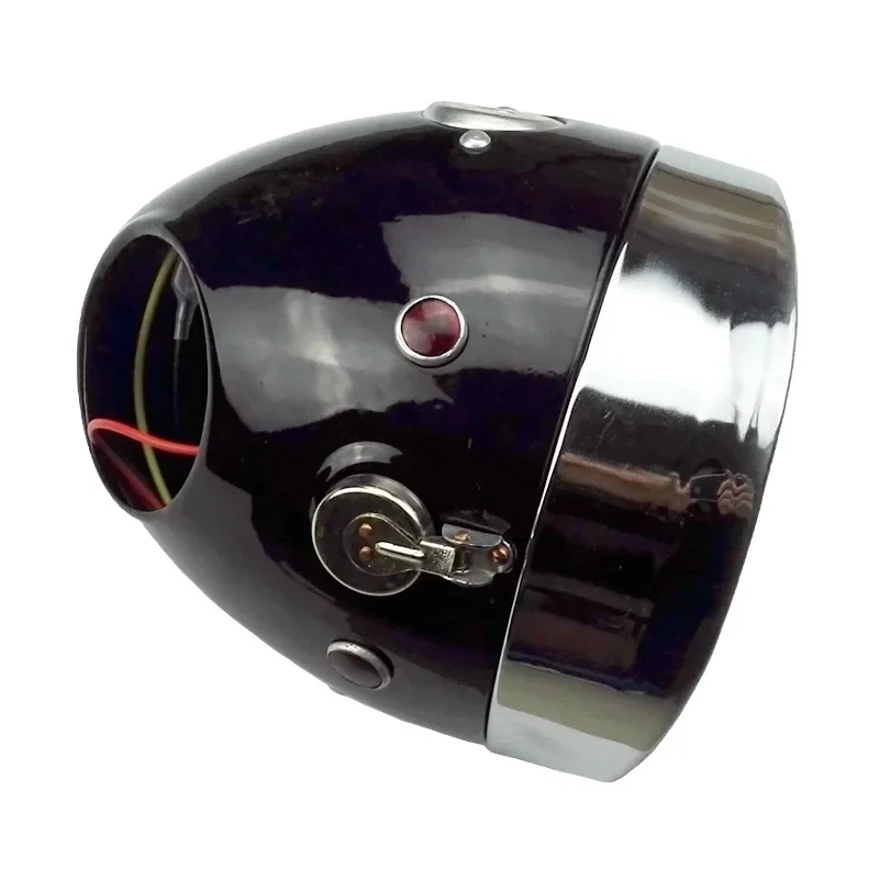 Original Black CJK750 Motorcycle Headlight Ural Moto M72 Headlamp for CJ-K750 R1 R71 M72 MW750