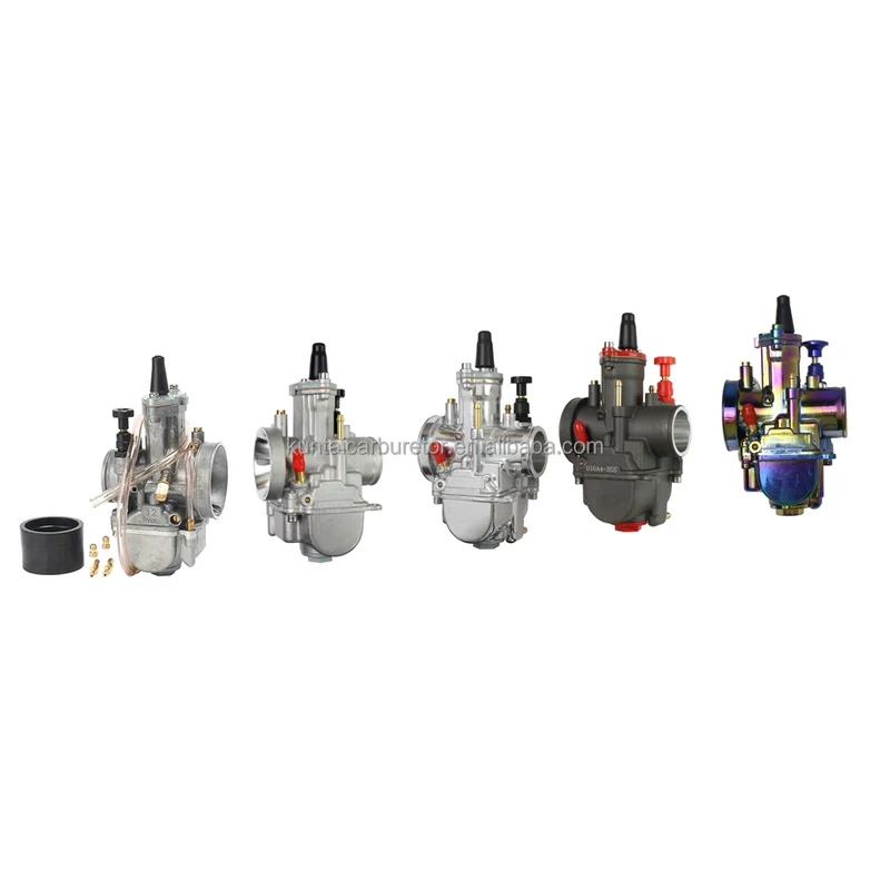 Motorcycle Pwk Carburetor for Suzuki Yamaha Kawasaki Atv Moto 21 24 26 28 30 32 34mm With Power Jet Carburador