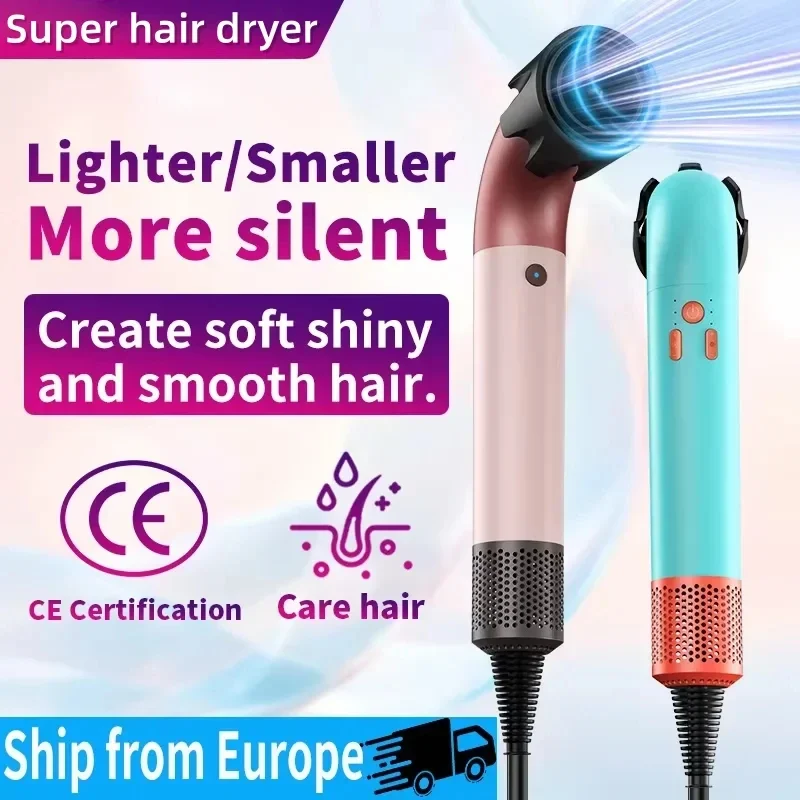 Fast Drying 200M Anion Blow Dryer Leafless Design Professional Negative Ion Care Powerful Hair Dryer For Home Use HD18
