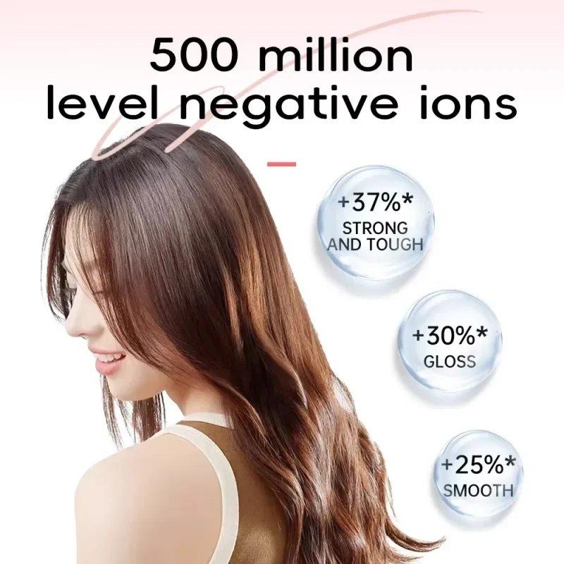 Fast Drying 200M Anion Blow Dryer Leafless Design Professional Negative Ion Care Powerful Hair Dryer For Home Use HD18