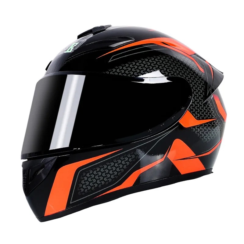 Brand New Motorcycle Helmets Detachable Inner Motocross Racing Modular Dual Lens Motocross Moto Helmet Full Face Helmet