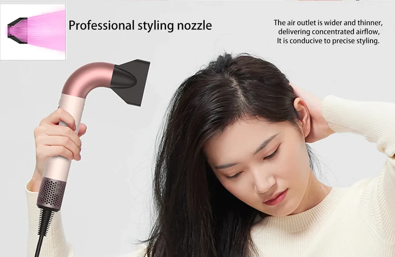 Suitable for Dyson Hair Dryer Drying Cover Hd17 Anti-Flyaway Diffuser Nozzle Dyson Styling Hair Dryer Hd18 Accessories