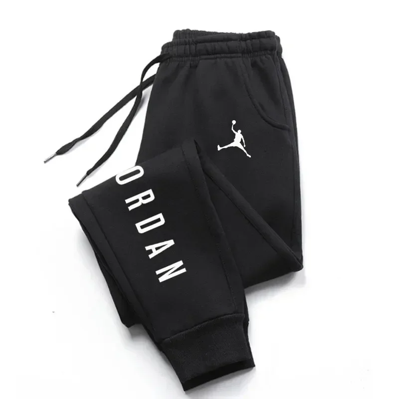 New style printed sport pants suitable for both men and women, luxurious long-distance running pants, casual fitness pants