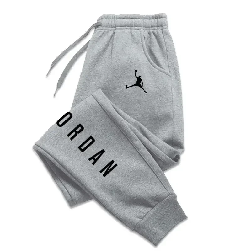 New style printed sport pants suitable for both men and women, luxurious long-distance running pants, casual fitness pants