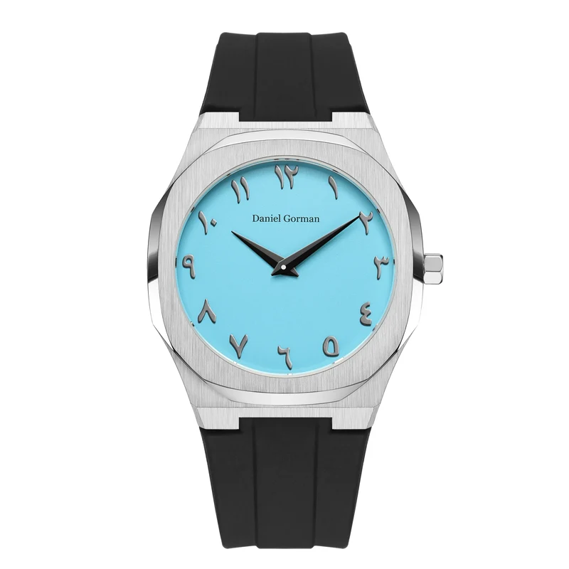 2025 Men Quartz Watch Stainless Steel Waterproof Brand Analogue 24-hour Luxury Wristwatch Luxury Watch Silicone Strap Hombre
