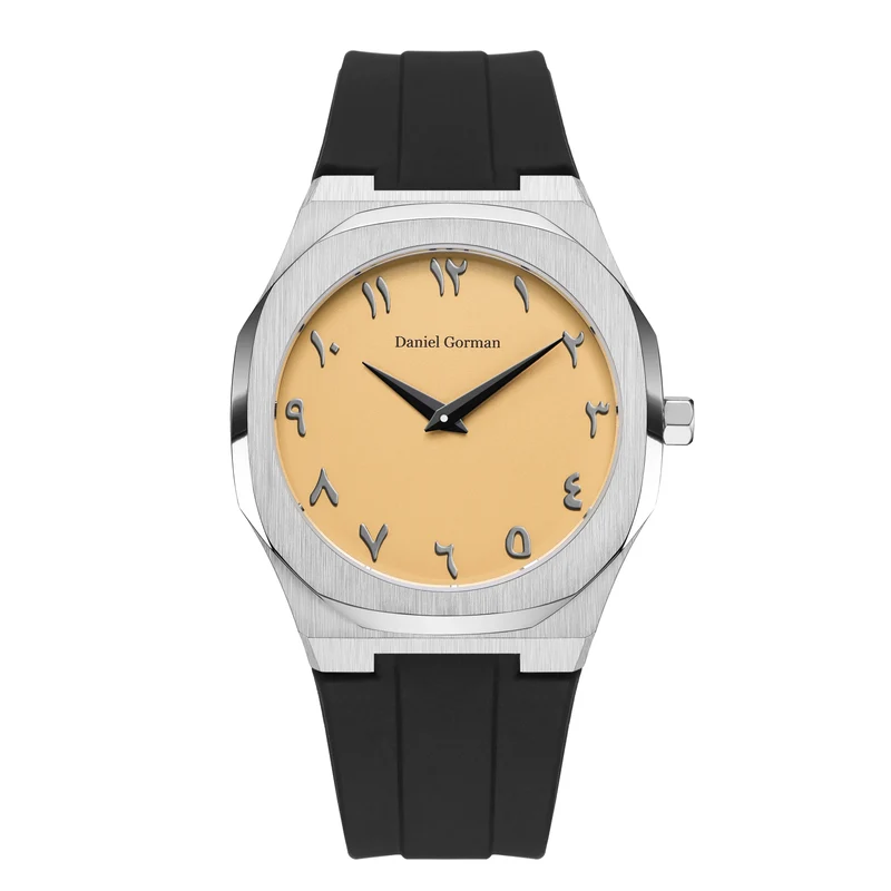 2025 Men Quartz Watch Stainless Steel Waterproof Brand Analogue 24-hour Luxury Wristwatch Luxury Watch Silicone Strap Hombre