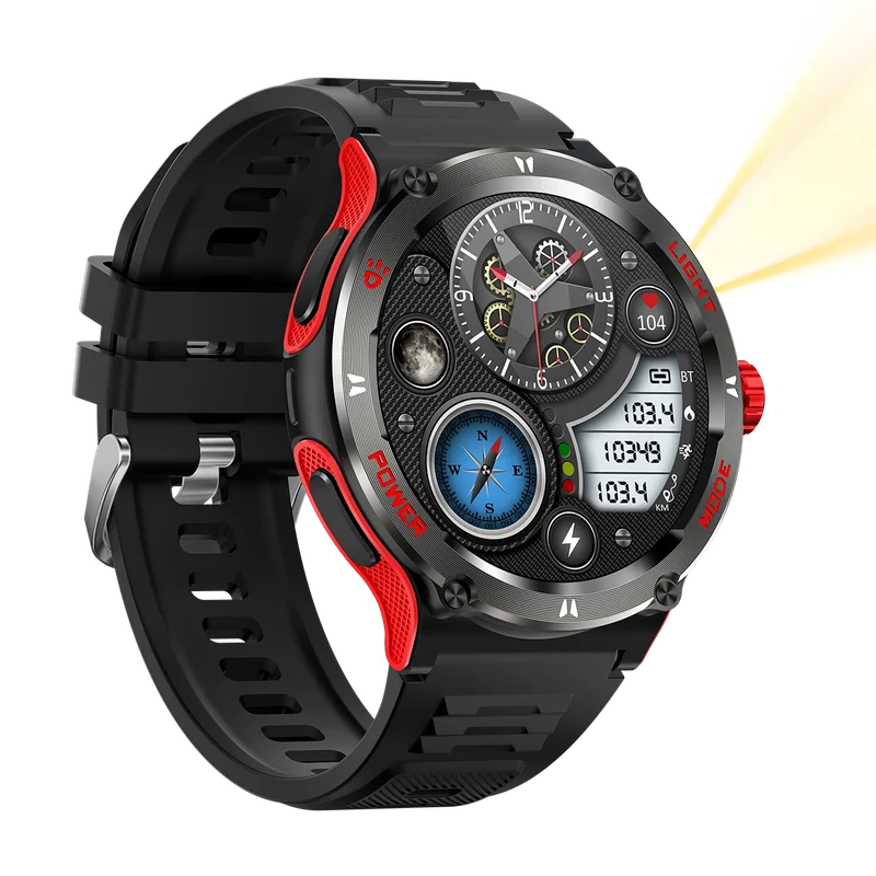 KT76 Da Fit Sport Smart Watch for Men 2024 High Quality 1.53\" HD Music Control Blood Pressure Heart Monitor Silicone Magnetic