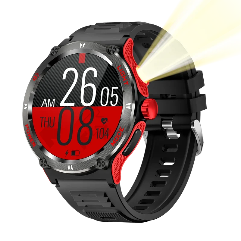 KT76 Da Fit Sport Smart Watch for Men 2024 High Quality 1.53\" HD Music Control Blood Pressure Heart Monitor Silicone Magnetic