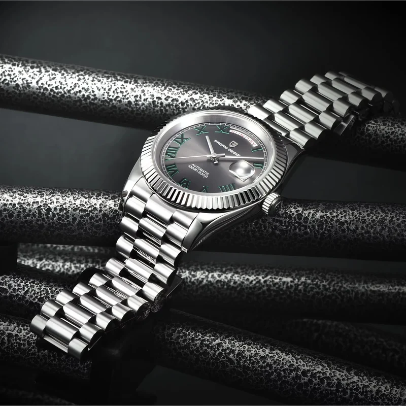 PAGANI DESIGN Luxury NH36 Retro Watches 10Bar Waterproof 1783 Double Calendar 40MM Men Mechanical Watches Relogio Masculino