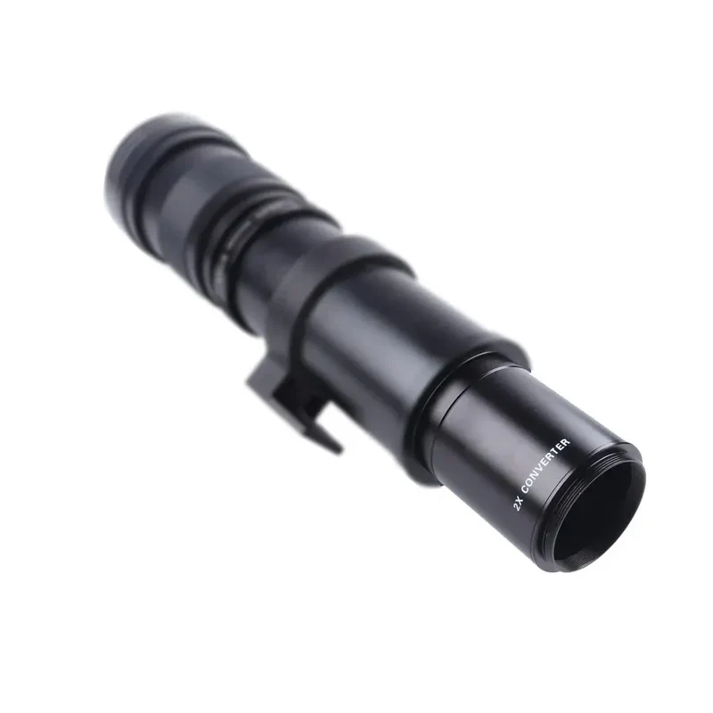 Lightdow 2x Teleconverter Converter Magnification Lens for 420-800 500 800 900 650-1300mm T Mount Telephoto Mirror Lens