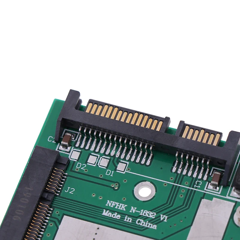 MSATA SSD to 2.5'' SATA 6.0gps module adapter converter card board mini pcie ssd