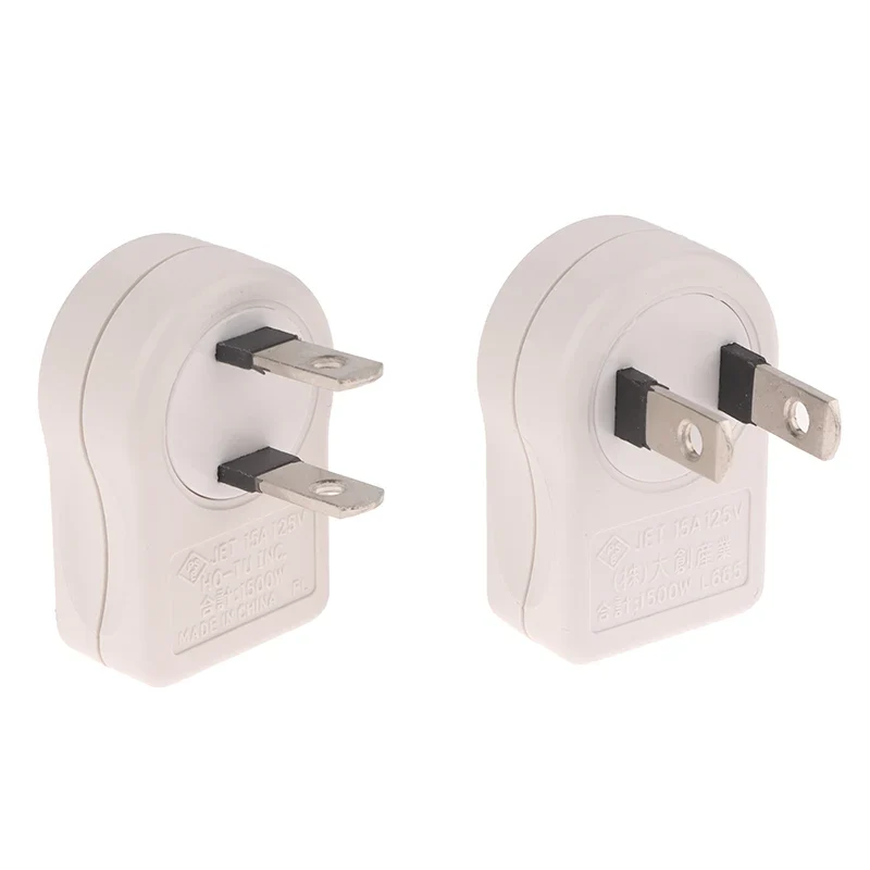 1Pcs US 2PIN 360 Angle Rotatable Power Socket Plug Adapter Foldable Travel Aadapters Power Converter Plug Electrical Socket