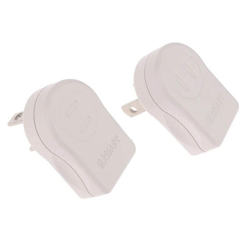 1Pcs US 2PIN 360 Angle Rotatable Power Socket Plug Adapter Foldable Travel Aadapters Power Converter Plug Electrical Socket