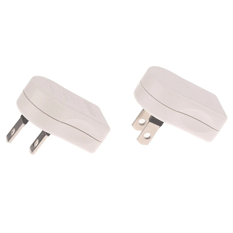 1Pcs US 2PIN 360 Angle Rotatable Power Socket Plug Adapter Foldable Travel Aadapters Power Converter Plug Electrical Socket