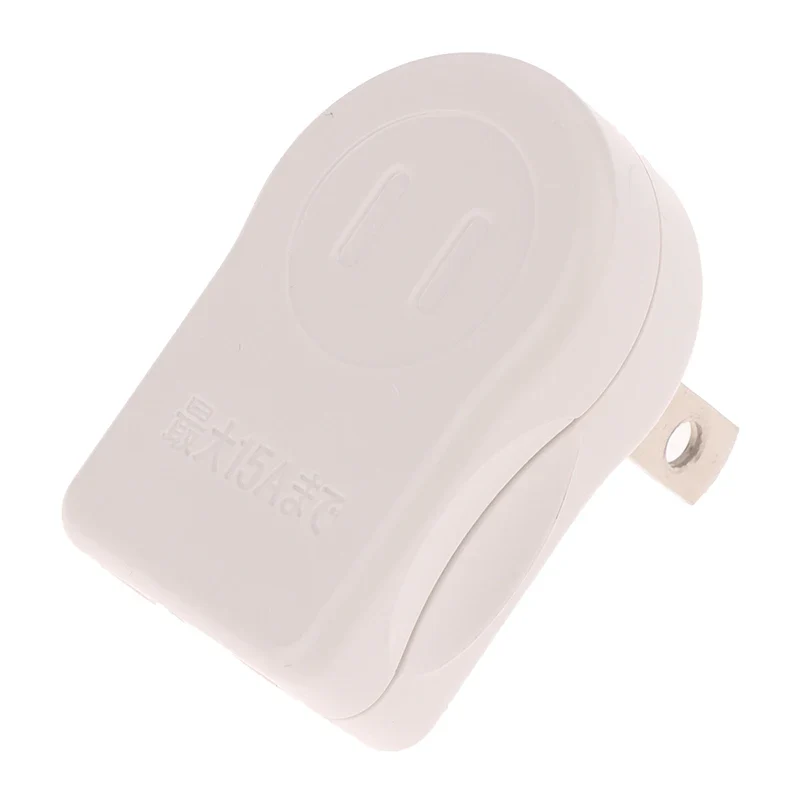 1Pcs US 2PIN 360 Angle Rotatable Power Socket Plug Adapter Foldable Travel Aadapters Power Converter Plug Electrical Socket