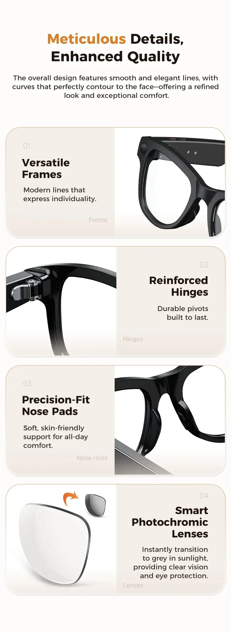 2026 New 8MP Camera Smart AI Glasses 3600mAh Charging Case Power Bank 1080P HD Camera ChatGPT 32GB Translation Video Sunglasses