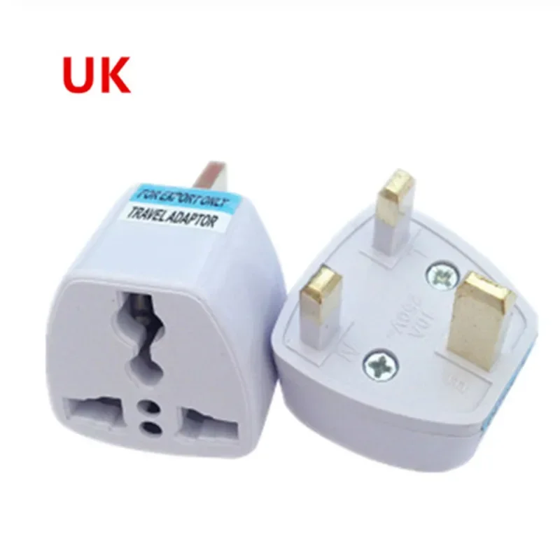 Universal US EU AU Converter to UK 3 Pin AC Travel Power Plug Charger Adapter Connector UK Plug Convertor