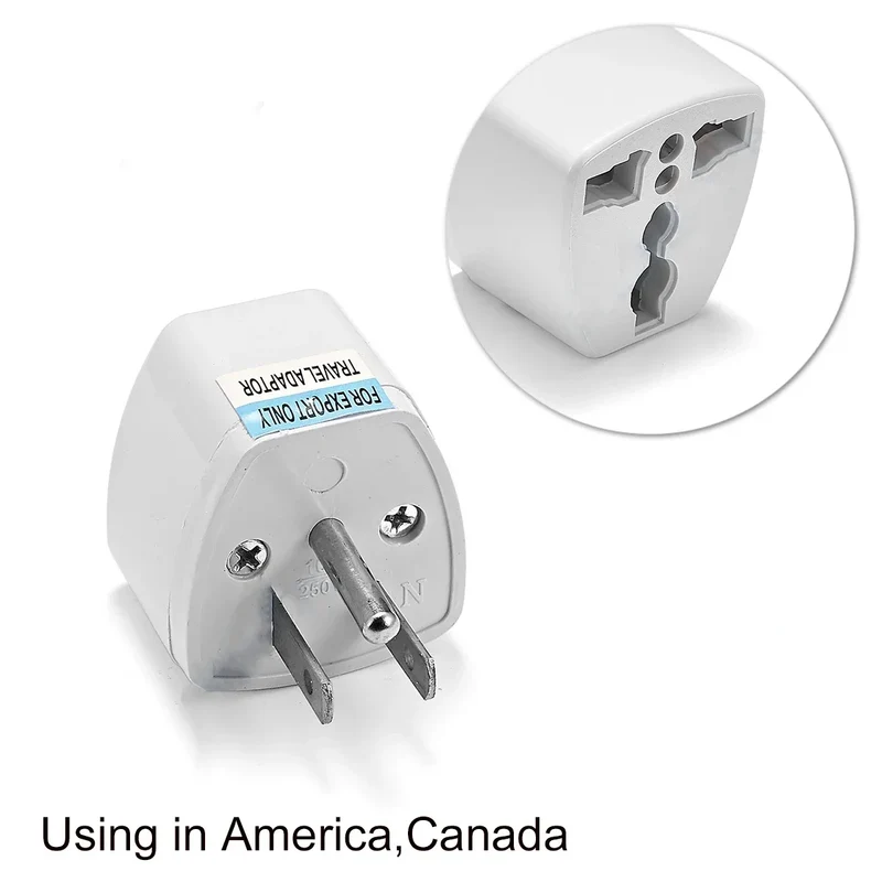 Universal US EU AU Converter to UK 3 Pin AC Travel Power Plug Charger Adapter Connector UK Plug Convertor