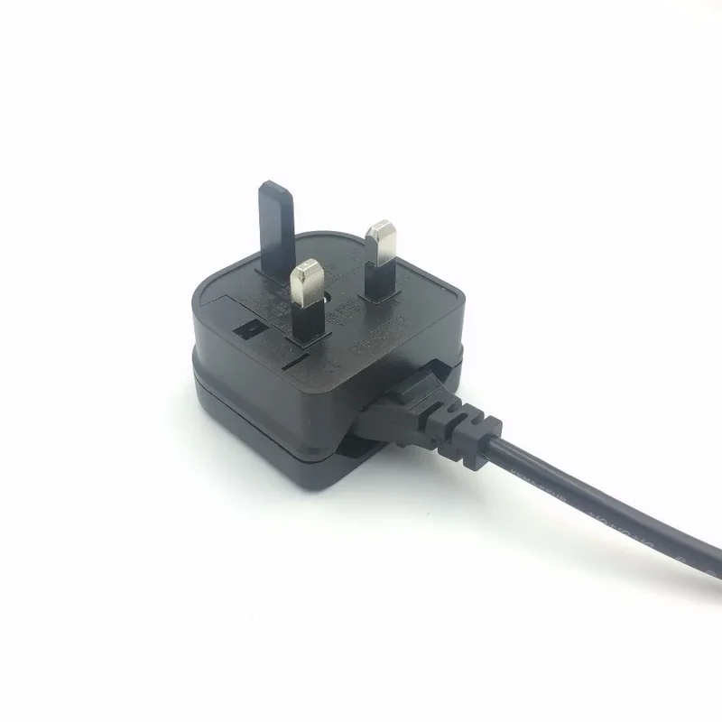 European Euro Eu 2 Pin To Uk 3 Pin Power Socket Travel Plug Adapter Converter Power Adapter Charger AC Power Cord Socket Outlet