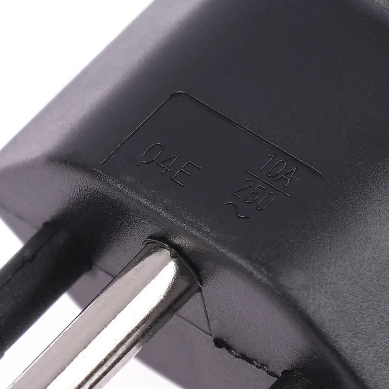 1PC Plug Travel Adapter Europe German TO Swiss Plugs 10A 250V Power Plug EU To Switzerland Electrical Plug Adapter