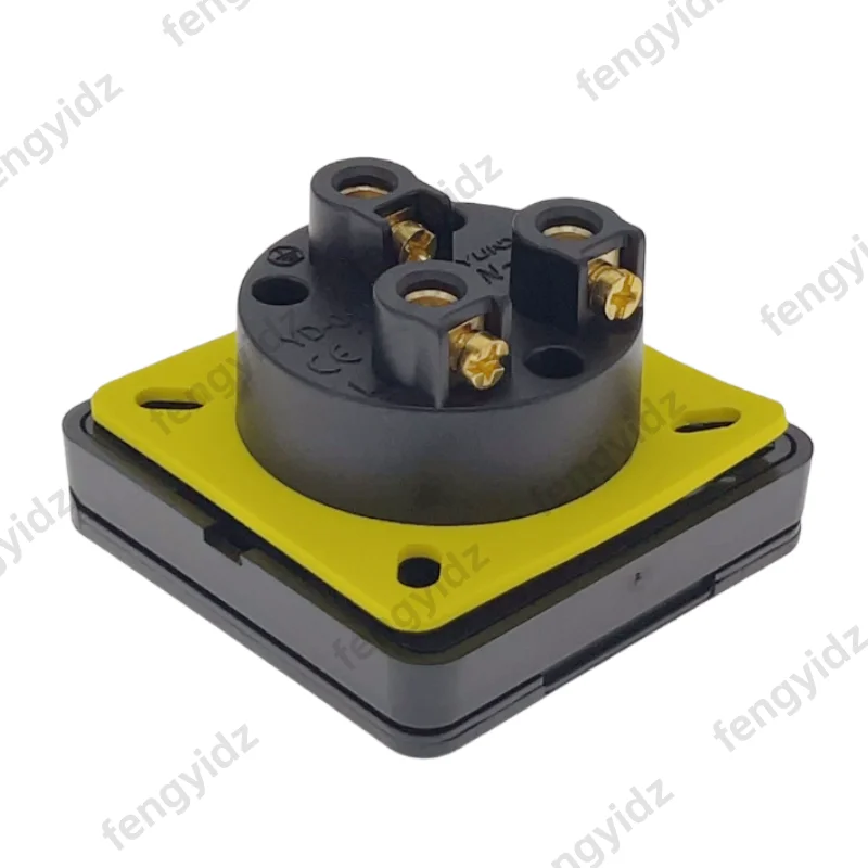 EU US AU UK Universal Waterproof Industrial Socket 10/16A 250V IP44 AC Power Connector Plug Electrical Socket With cover