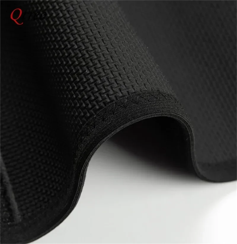 Qtree Men Waist Trainer Weight Loss Belt Slimming Body Shaper Workout Fat Burning Corset Sauna Sweat Wrap Fitness Trimmer Strap