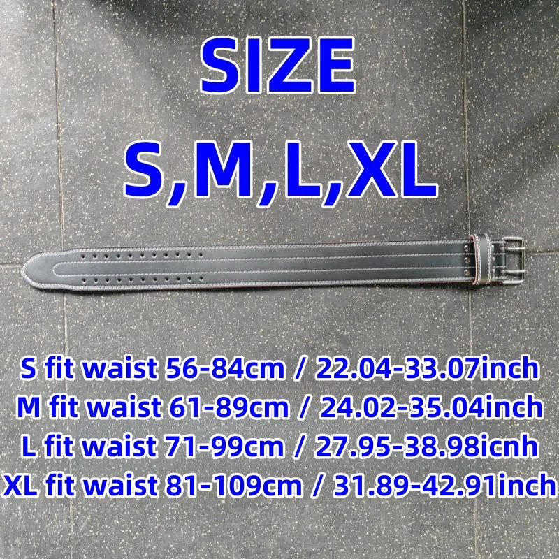 Fitness Weight Lifting Belt for Men & Women, Smooth PU Gym Belts,for Support Weight Belt for Powerlifting, Strength Training