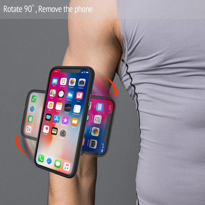 Outdoor Wristband Armbands Phone Holder Running Climbing Fitness Arm Band Wrist Case Stand Lock Men Women for iPhone Xiaomi
