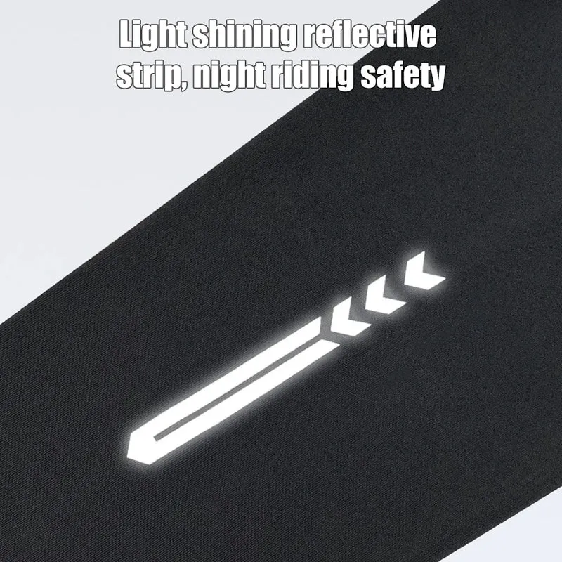 1Pair Ice Fabric Breathable UV Protection Running Cooling UPF 50 Arm Sleeves Fitness Basketball Elbow Pad Sport Cycling Outdoor