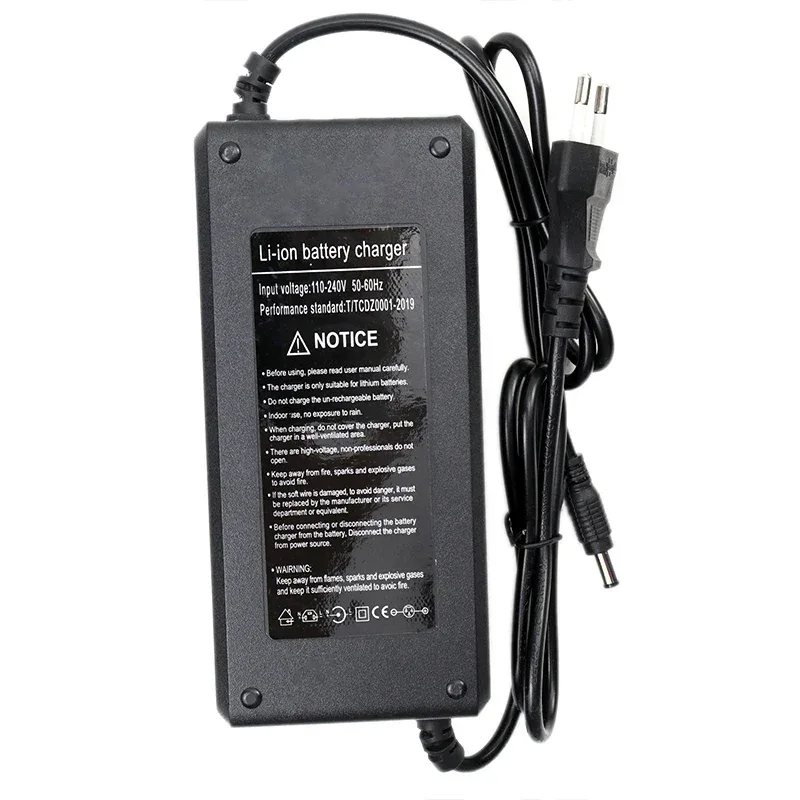 36V 48V 60V 72V Charger 2A 3A 5A 10S 13S 16S 20S Li-ion Battery Pack 42V 54.6V 67.2V 84V Ebike Intelligent Fast Charging EU Plug