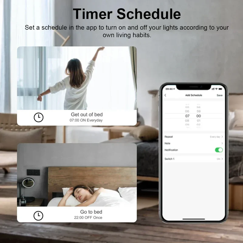 Tuya Smart Home 4CH Relay Module AC/DC 7-32V AC 220V 10A Wifi Switch 4 Channels RF433 Receiver Work With Vioce Alexa Google Home