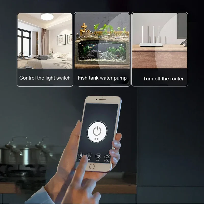 Tuya Smart Home 4CH Relay Module AC/DC 7-32V AC 220V 10A Wifi Switch 4 Channels RF433 Receiver Work With Vioce Alexa Google Home