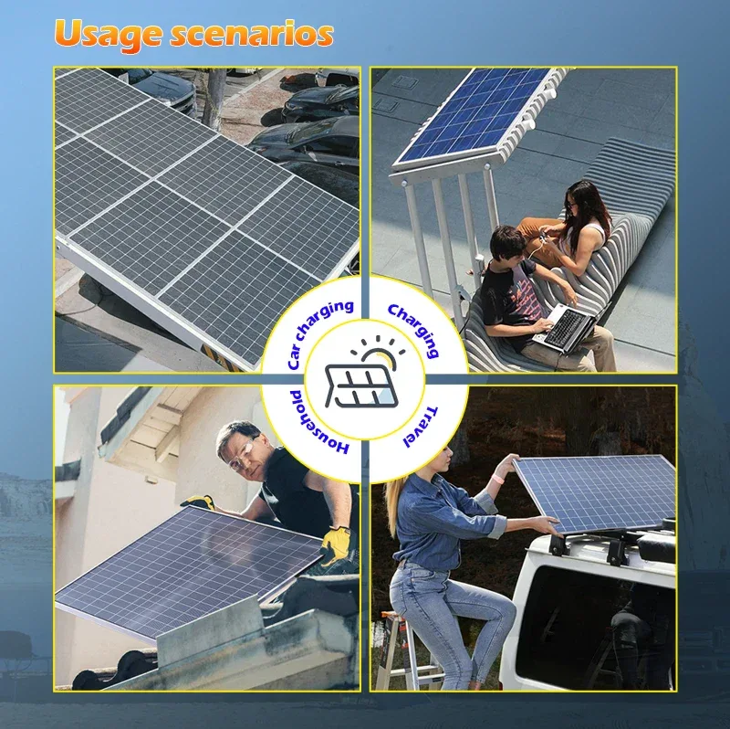 1000W Solar Kit 12V Easy Setup 1000W Solar Kit | Plug&Play 12V Power 2×500W Panels | No Wiring Hassle for Beginners for Home/RV