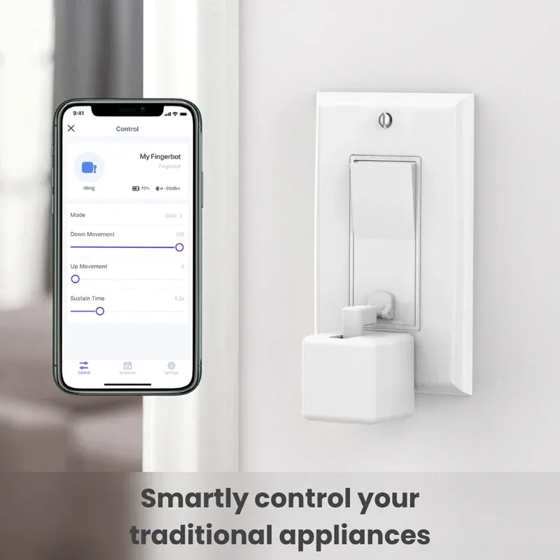 APP Control Automatic for Smart Robot Mechanical Arms Fingerbot Bluetooth-compatible Connection for Alexa-Google Assista