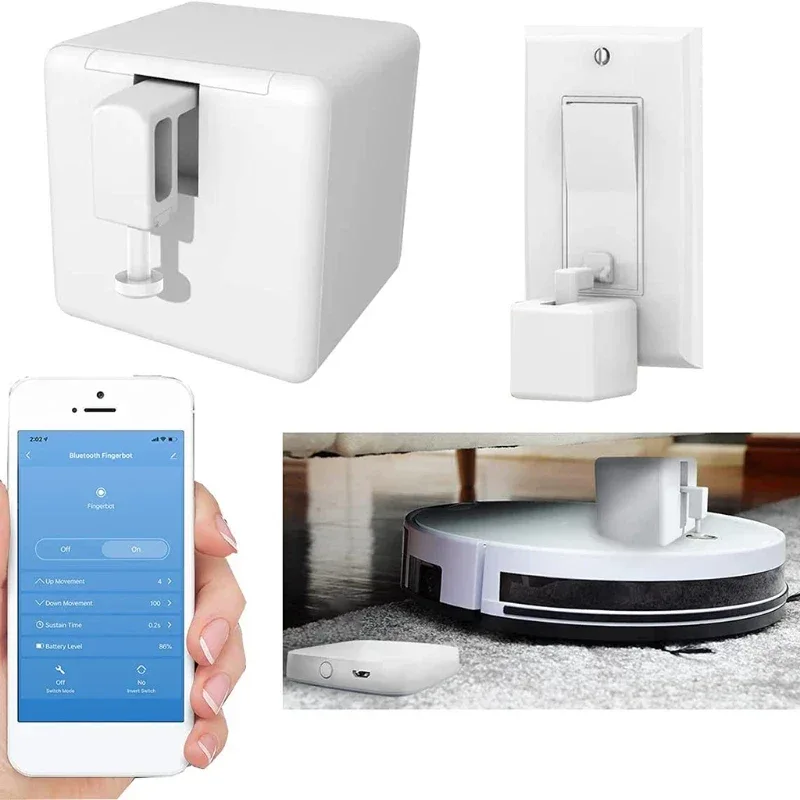APP Control Automatic for Smart Robot Mechanical Arms Fingerbot Bluetooth-compatible Connection for Alexa-Google Assista