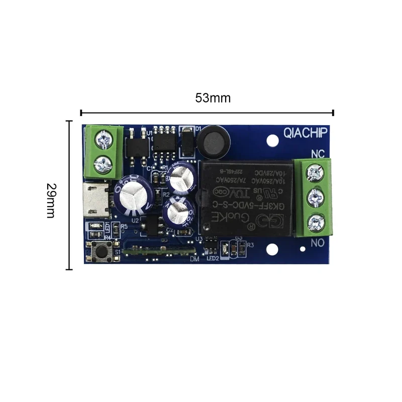 EWelink Dry Contacts Smart WiFi Relay Smart Switch DC5V-48V Wireless Remote Control 1 Way Alexa Google Home