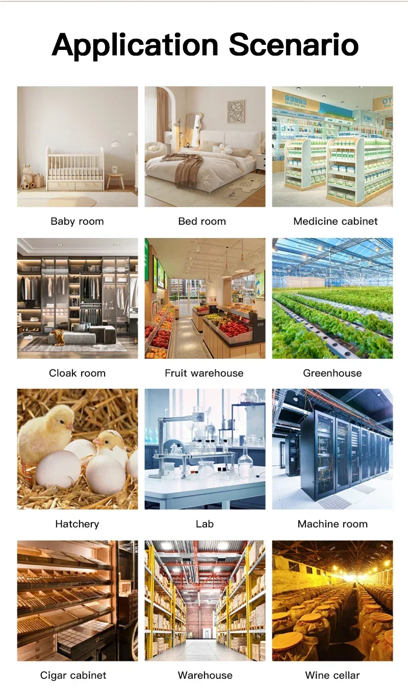 Tuya WiFi Zigbee Mini Temperature Humidity For Smart Home Thermometer Hygrometer APP Remote Work with Google Home Yandex Alexa